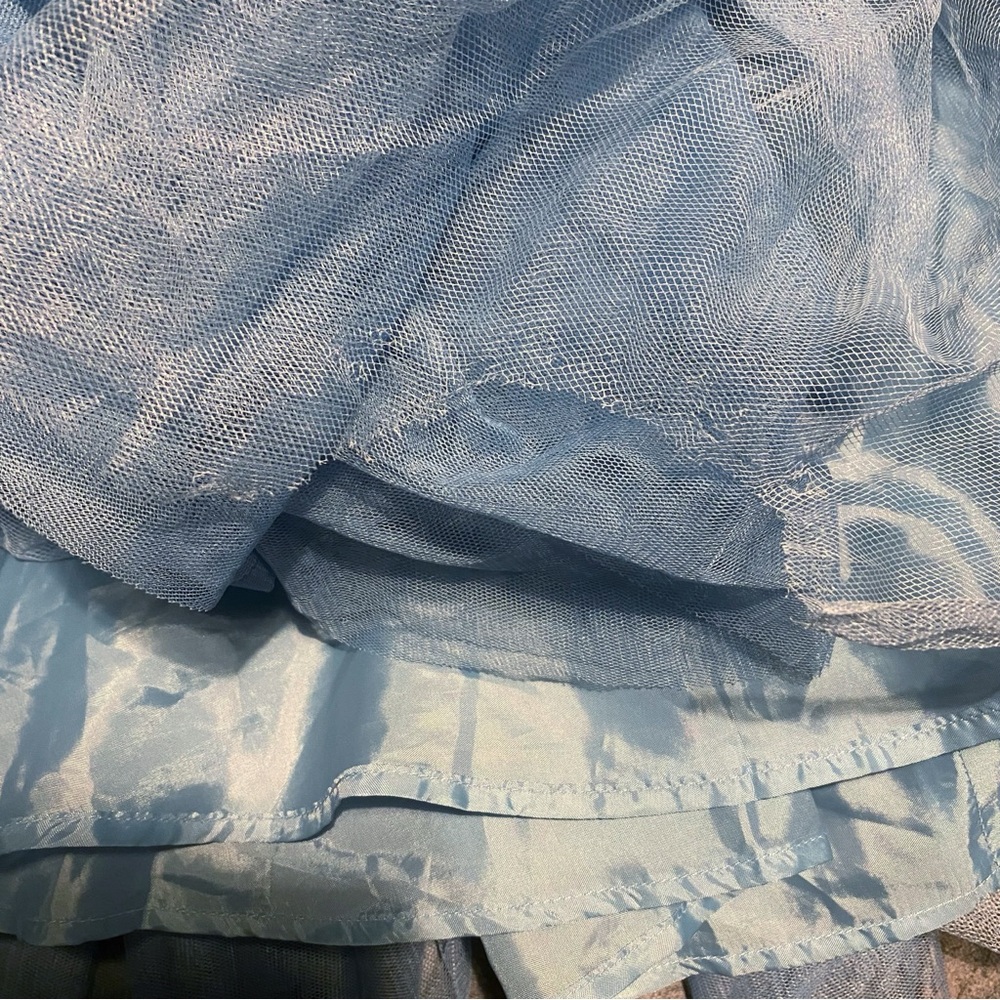 The Disney Store Blue Sequin Cinderella Costume Dress - Picture 5 of 6
